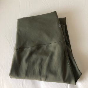 Grey Sage Wunder Under High Rise 25 inseam